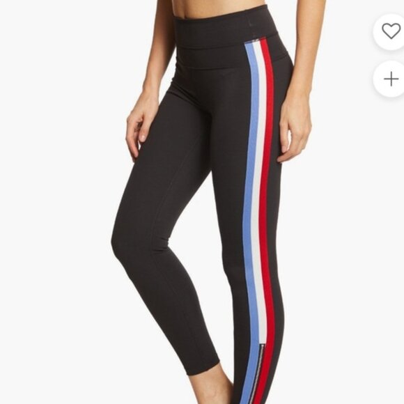 Spiritual Gangster Side Stripe Track Tights Leggings - Size Small $108 - Picture 9 of 9
